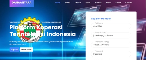 Danaantara Platform Koperasi Terintegrasi Indonesia Grand Teratai Taekwondo Club