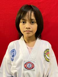 JUARA 1 SUPER KADET C POOMSAE FESTIVAL PUTRI JEANNE WIDYAWATI